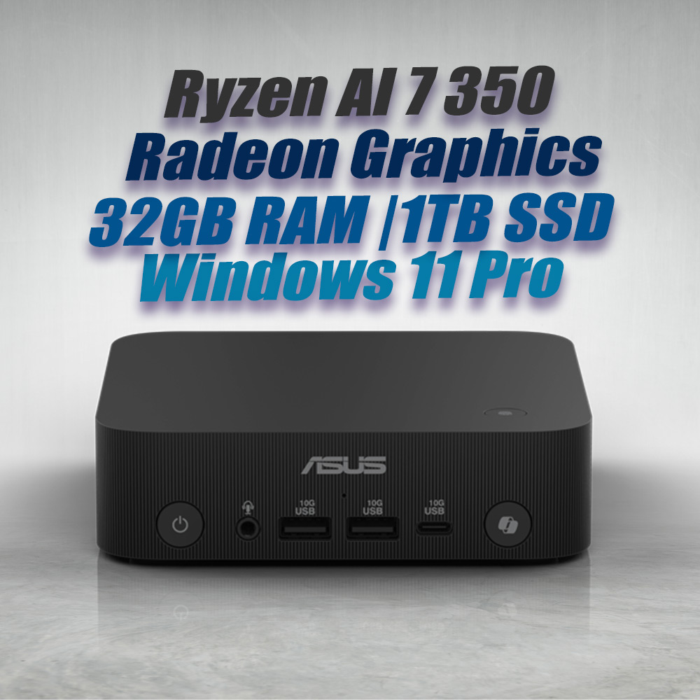 ASUS ExpertCenter Mini PC PN54 Ryzen AI 7 350 32GB 1TB OS - image 2