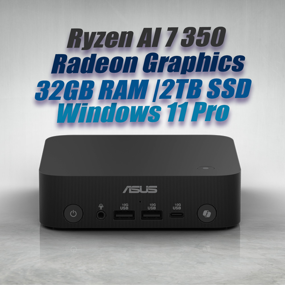 ASUS ExpertCenter Mini PC PN54 Ryzen AI 7 350 32GB 2TB OS - image 2