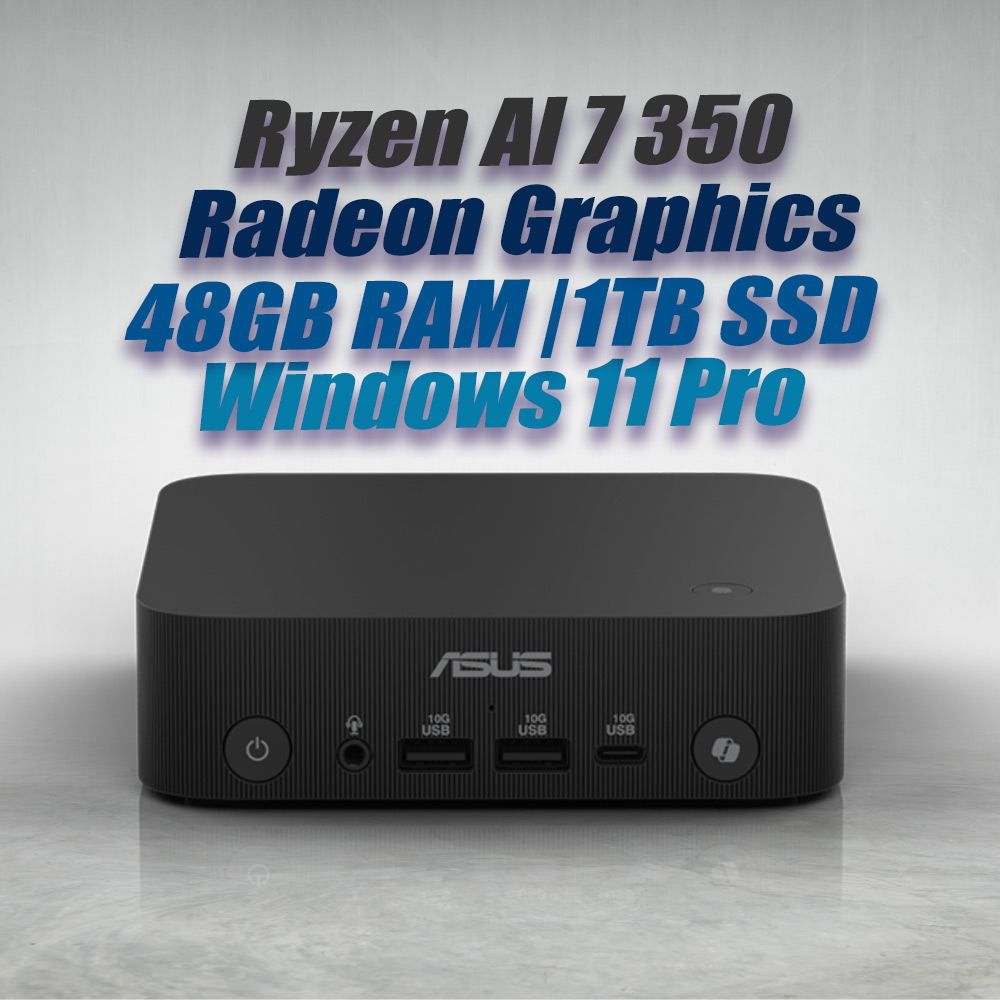 ASUS ExpertCenter Mini PC PN54 Ryzen AI 7 350 48GB 1TB OS - image 2