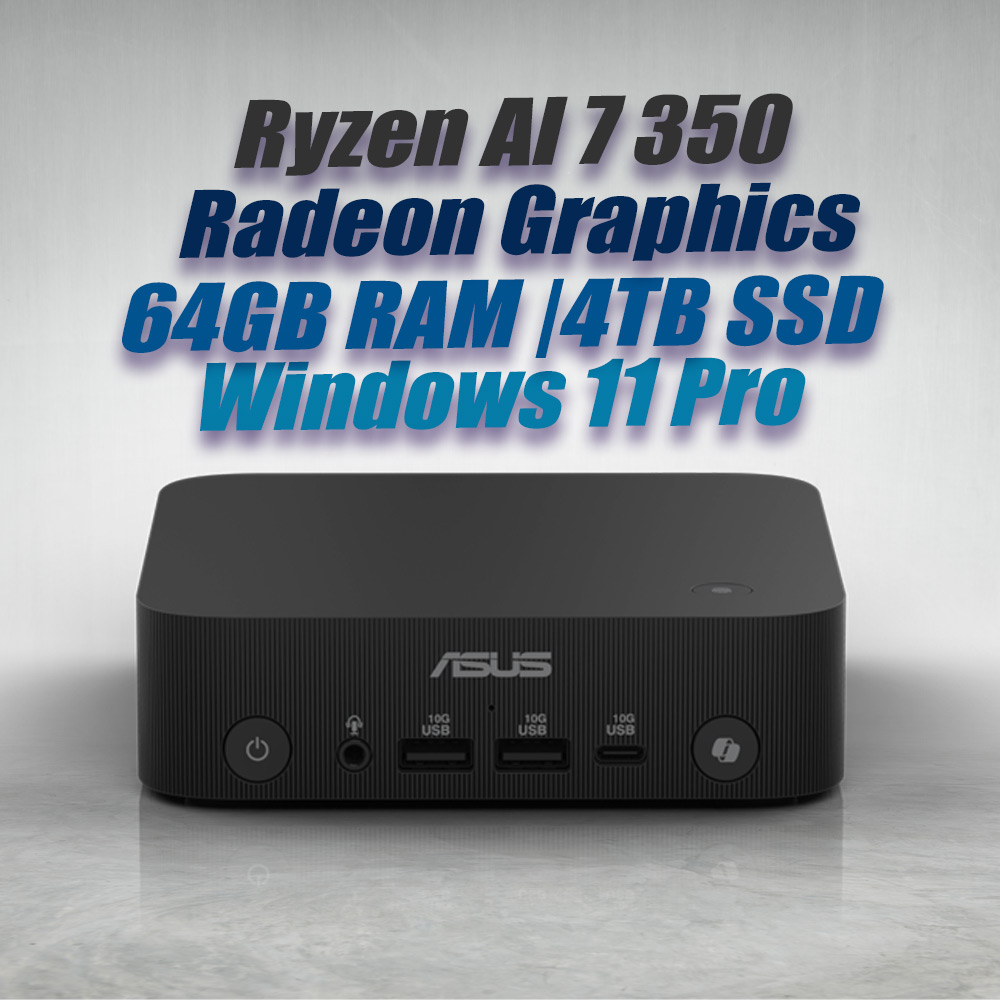 ASUS ExpertCenter Mini PC PN54 Ryzen AI 7 350 64GB 4TB OS - image 2
