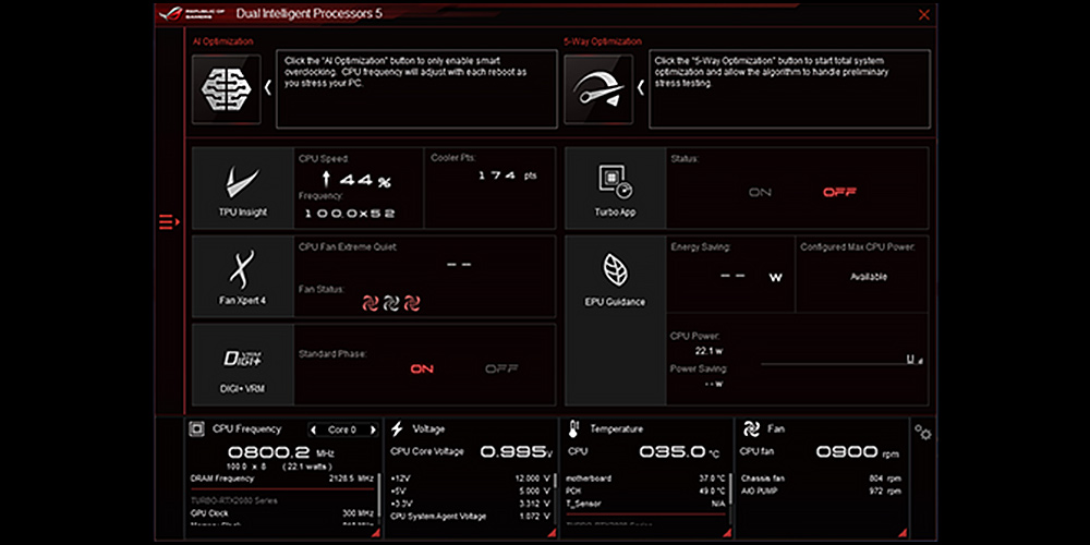 ROG BIOS and overclocking