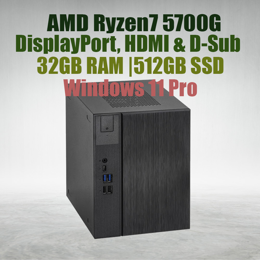 Asrock DeskMeet X300 R7 5700G Processor 32GB Ram 512GB SSD win11 - image 2