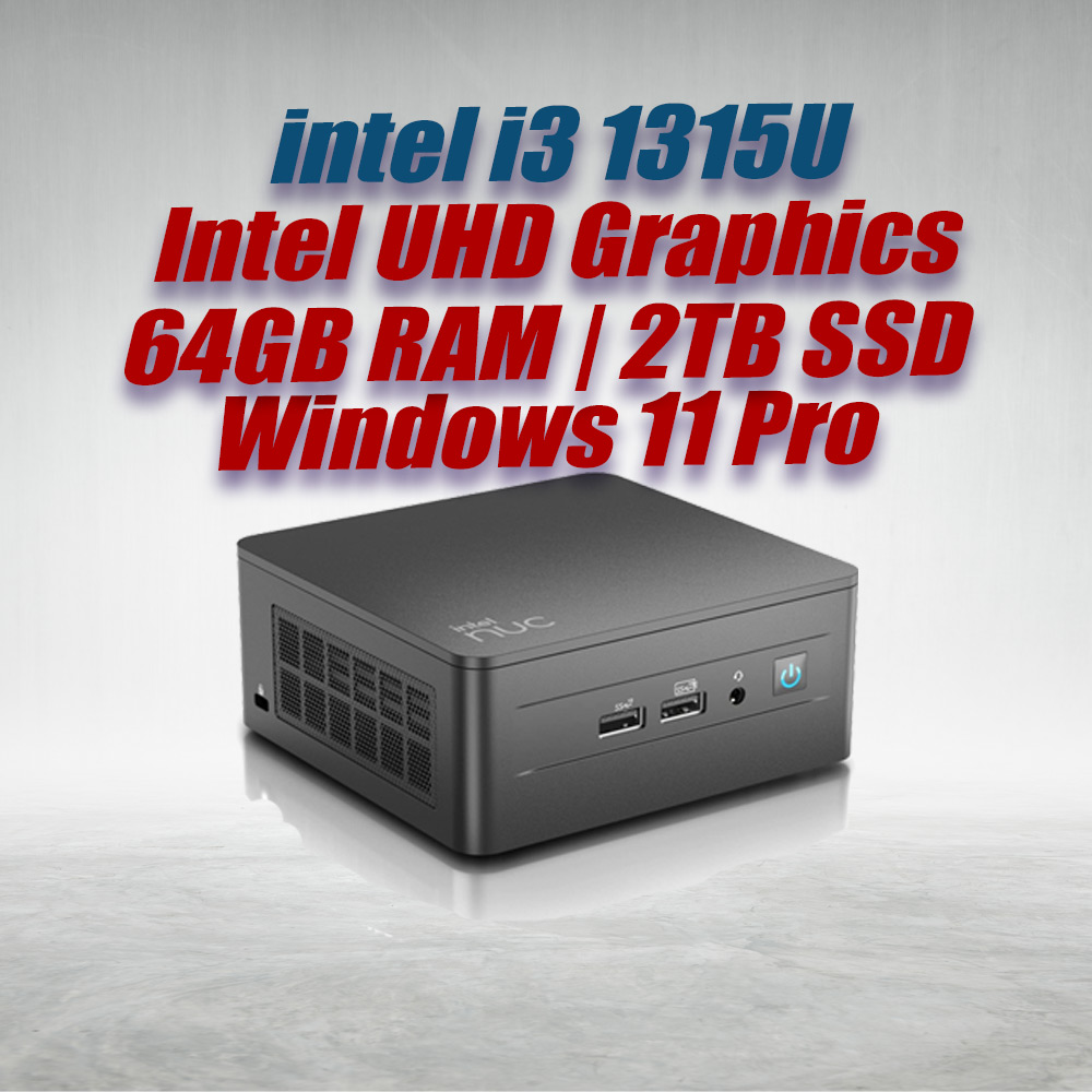 ASUS Mini PC NUC13ANHi3 Core i3-1315U 64GB 2TB Win11 - image 2