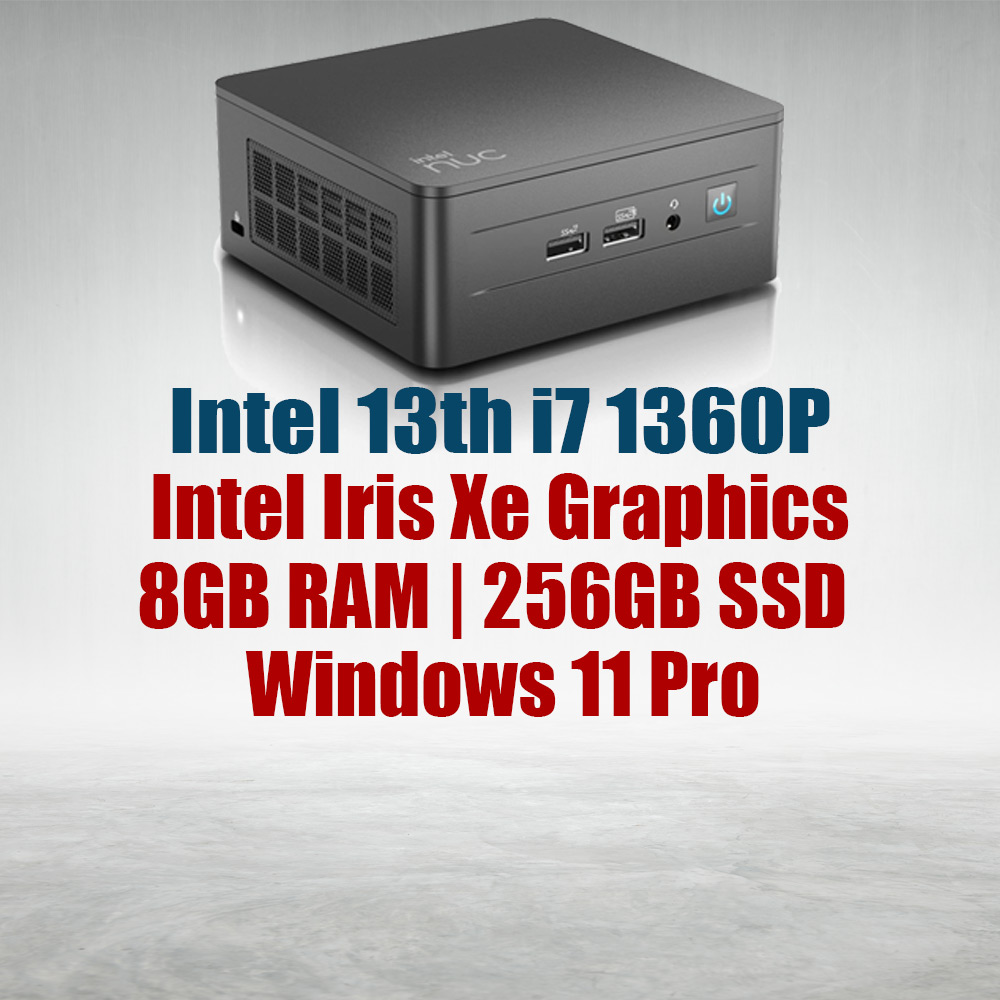 Intel Mini PC NUC13ANHi7 Core i7-1360P 8GB 256GB Win11 - image 2