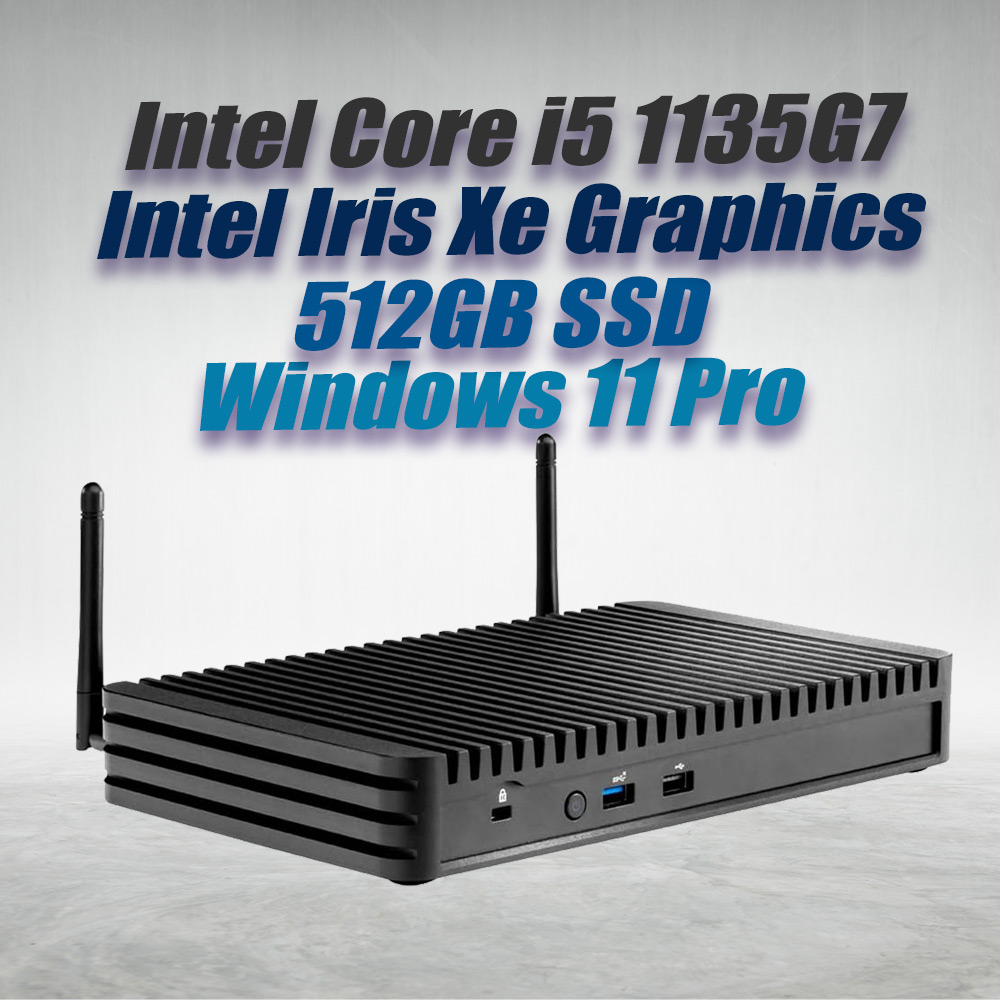 Intel NUC11 Rugged Element BKCMCR1ABA i5-1135G7 MiniPc 8GB 512GB Win11 - image 2