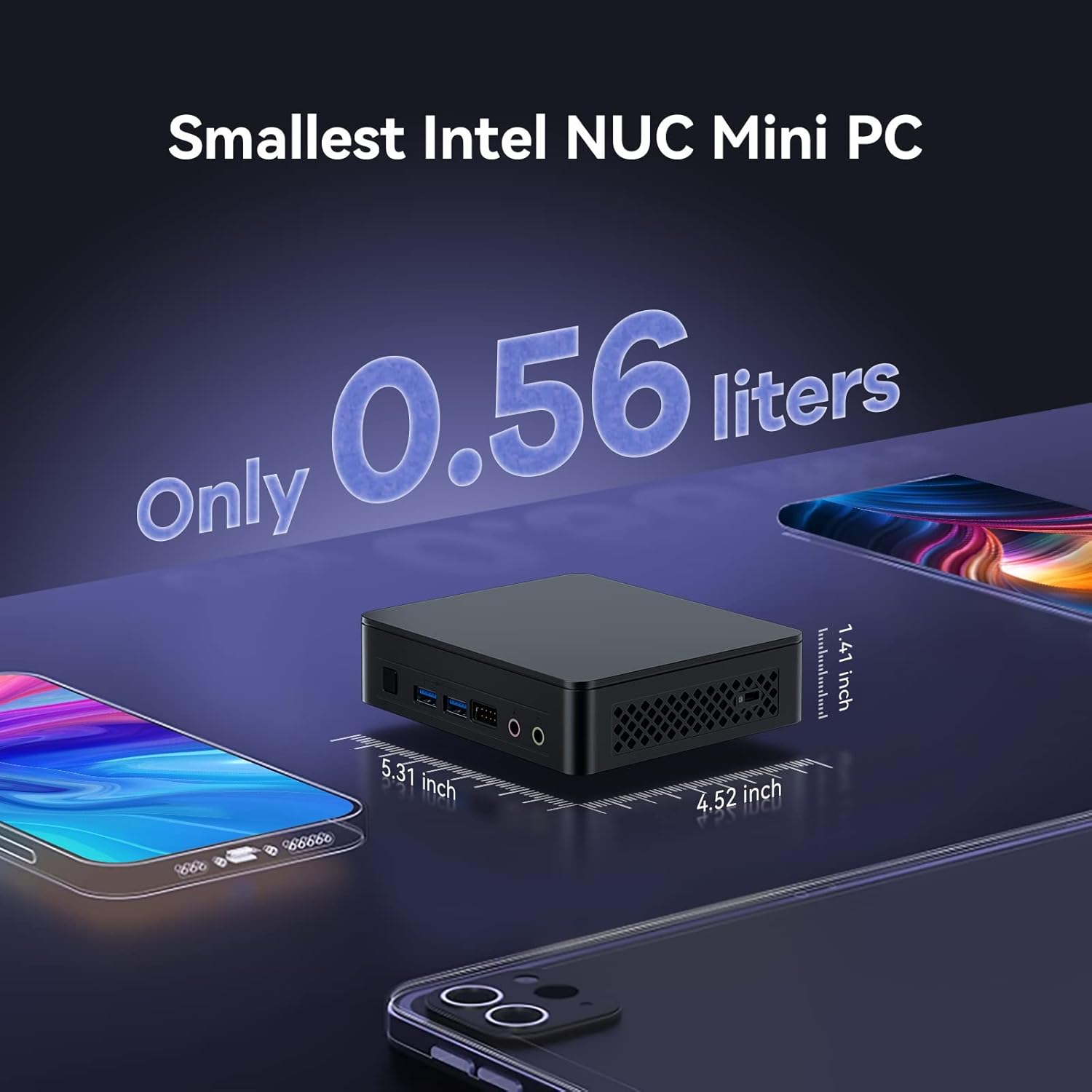 Intel NUC 11 Celeron N5105 NUC11ATKC4 Barebone - image 9