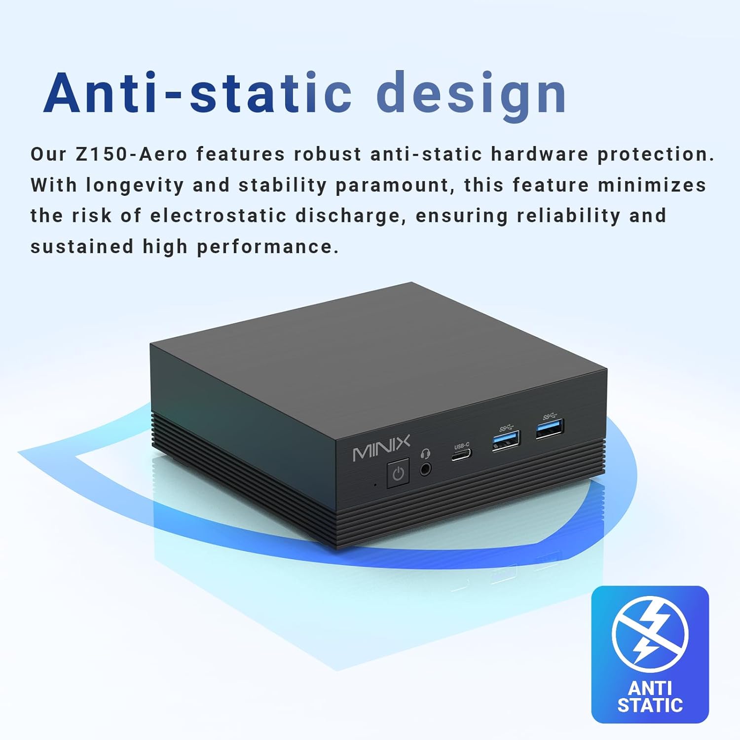 MINIX NEO Z150 Aero Intel N150 Prosessor Barebone Mini PC - image 3