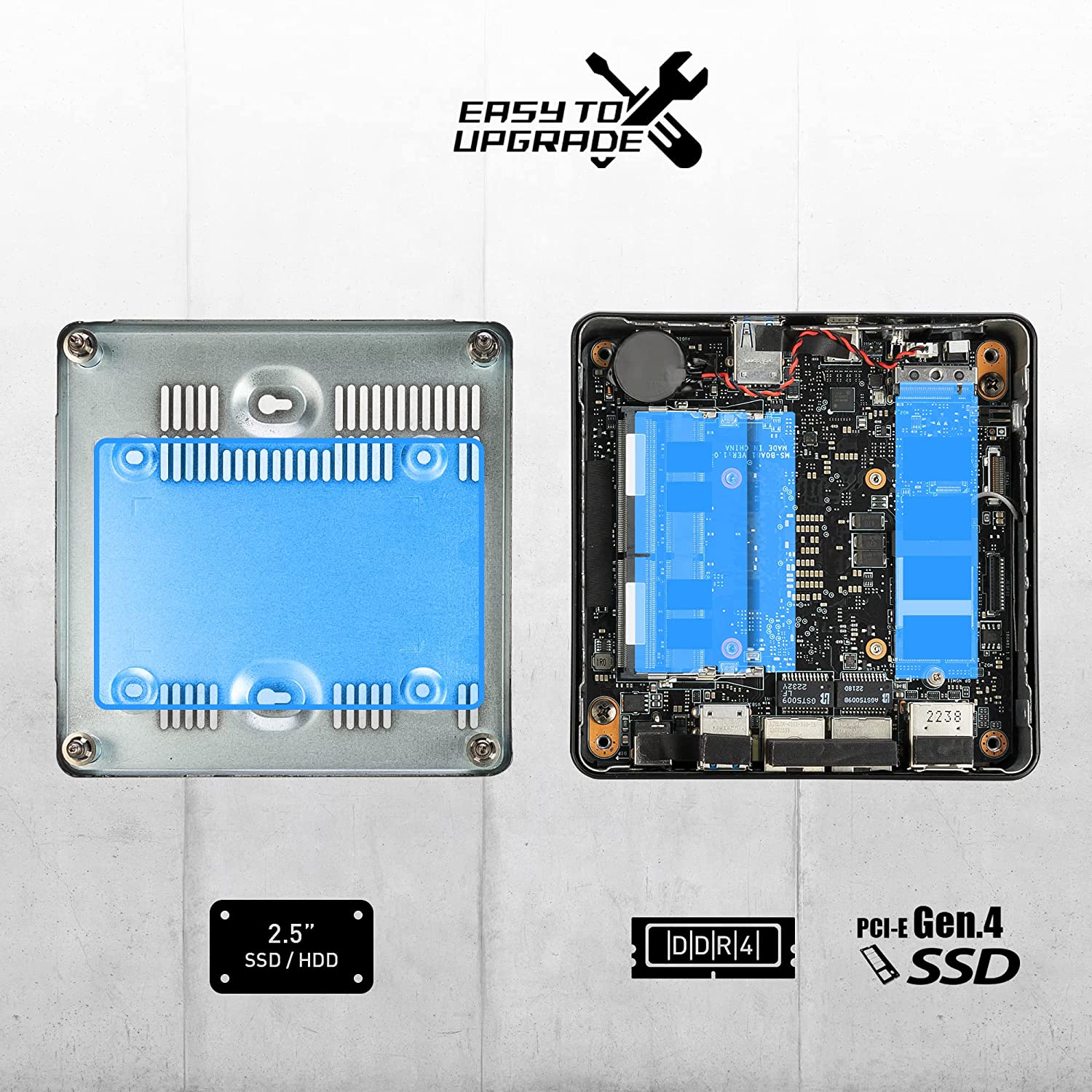MSI Cubi 5 12M i5-1235U|32GB DDR4 RAM|512GB SSD|Win11 - image 3