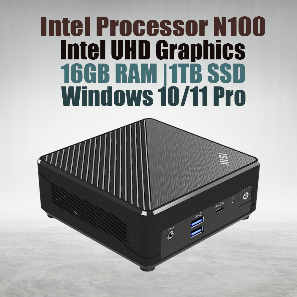Msi Cubi N ADL S Minipc N100 16GB 1TB Windows 11 - image 2