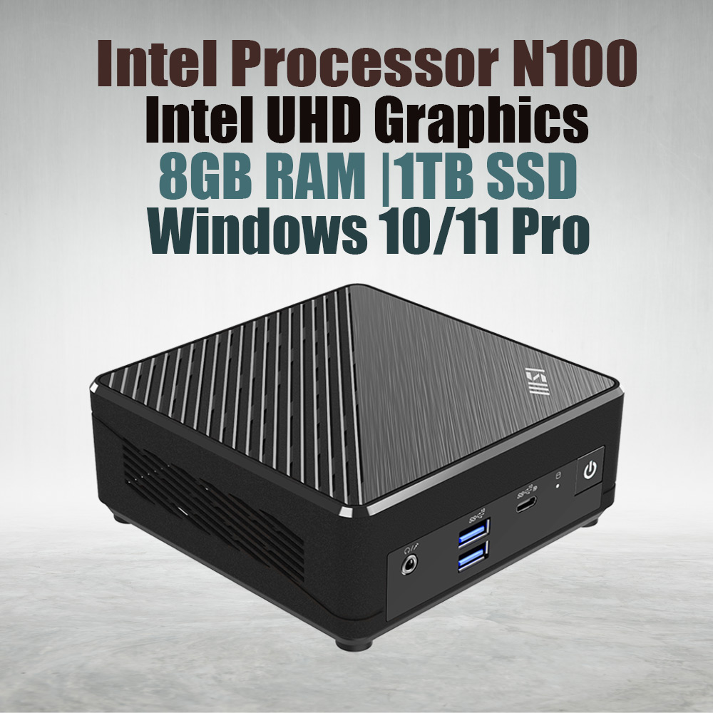 Msi Cubi N ADL S Minipc N100 8GB 1TB Windows 11 - image 2