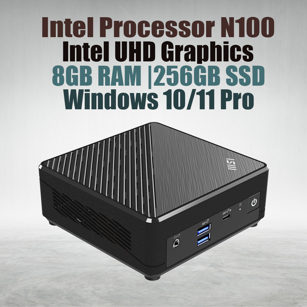 Msi Cubi N ADL S Minipc N100 8GB 256GB Windows 11 - image 2
