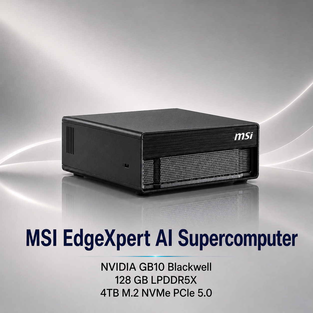 MSI EdgeXpert NVIDIA GB10 Blackwell 4TB AI Supercomputer - image 2