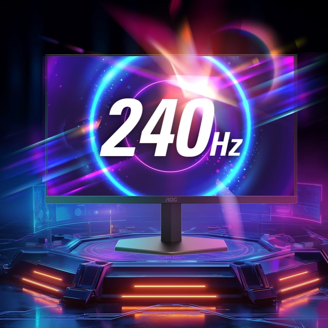 AOC 24G11ZE 24Inch IPS FHD 240Hz Gaming Monitor - image 5