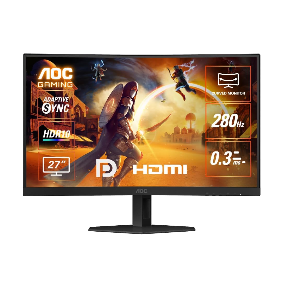 AOC C27G4Z 27inch Full HD VA Curved Monitor - image 2