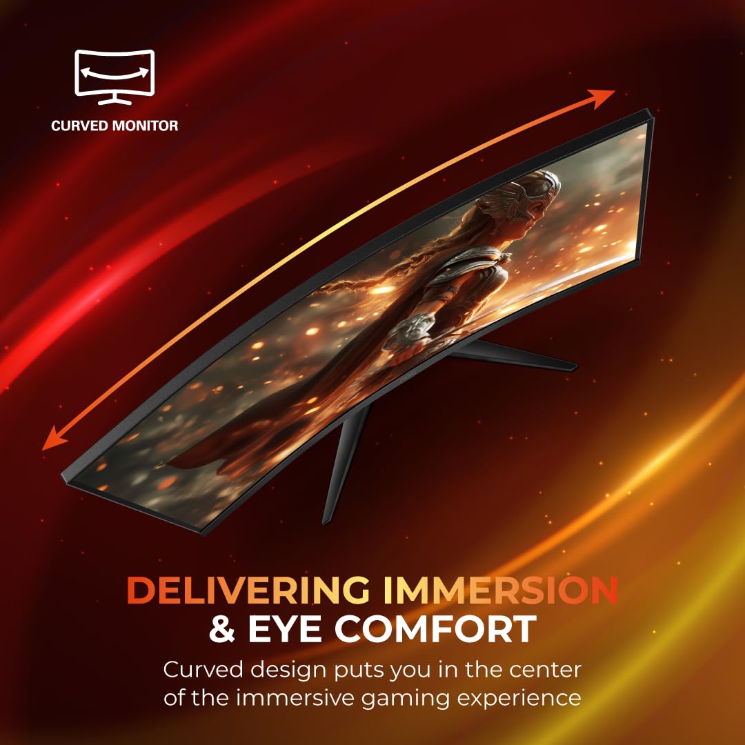 AOC C32G2ZE2 32inch FHD 1500R Curved Gaming Monitor - image 5