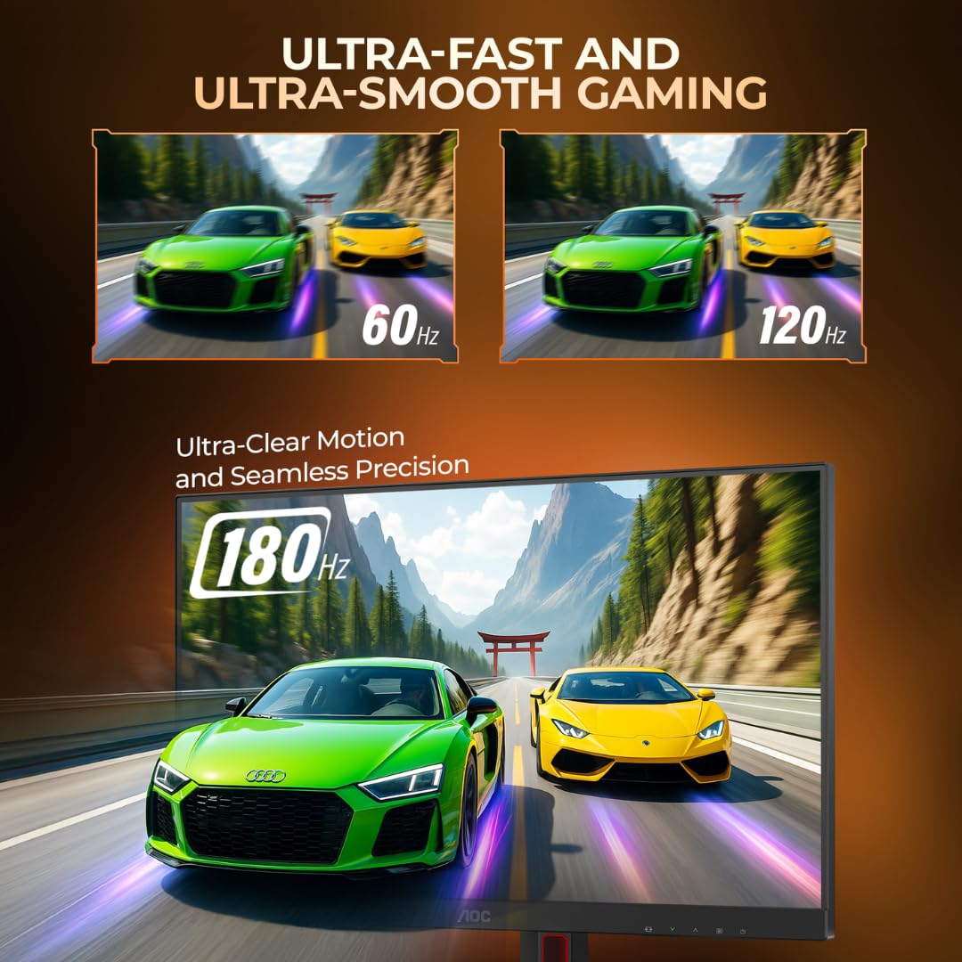 AOC CQ27G4 27inch QHD 1500R Curved Gaming Monitor - image 4