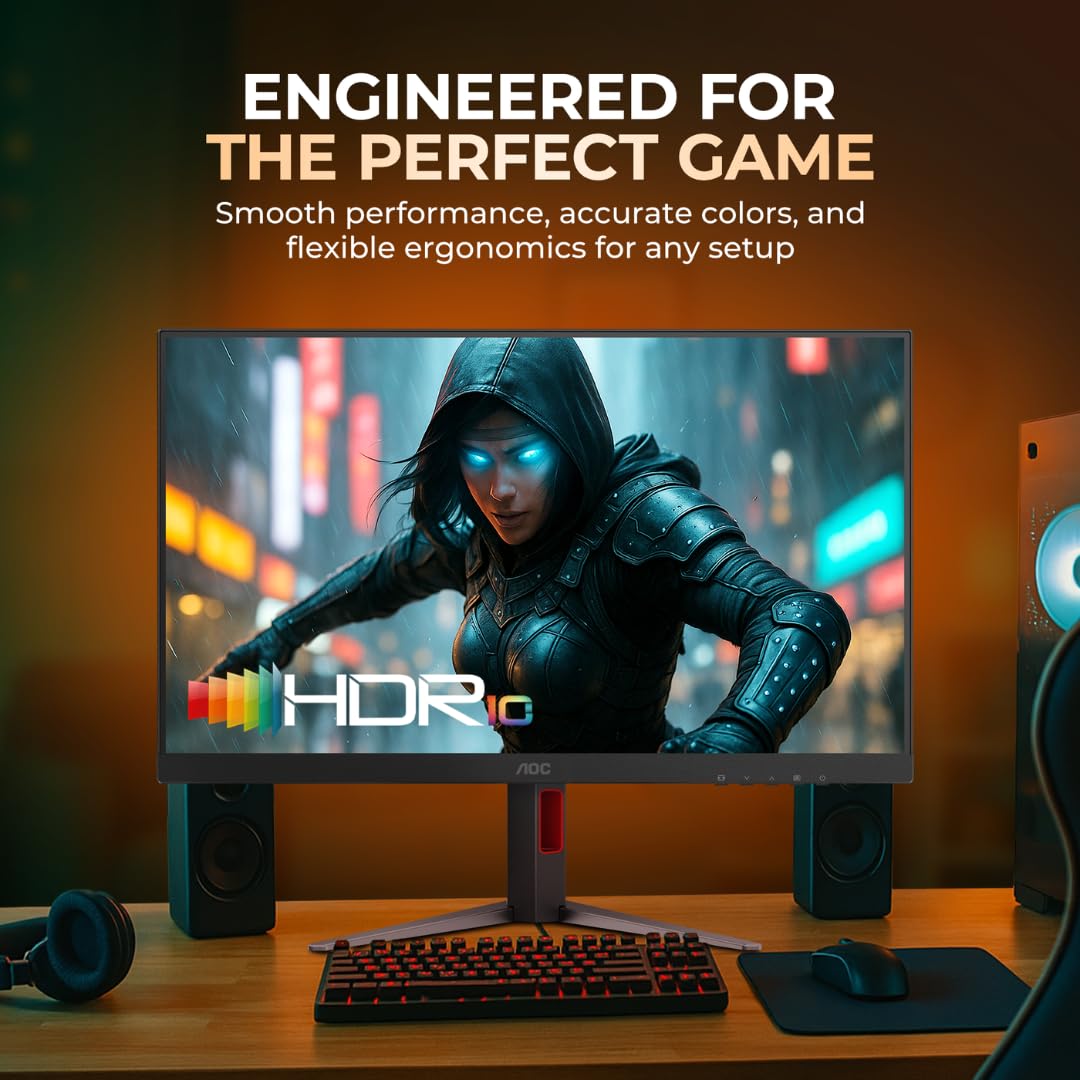 AOC CQ27G4 27inch QHD 1500R Curved Gaming Monitor - image 6
