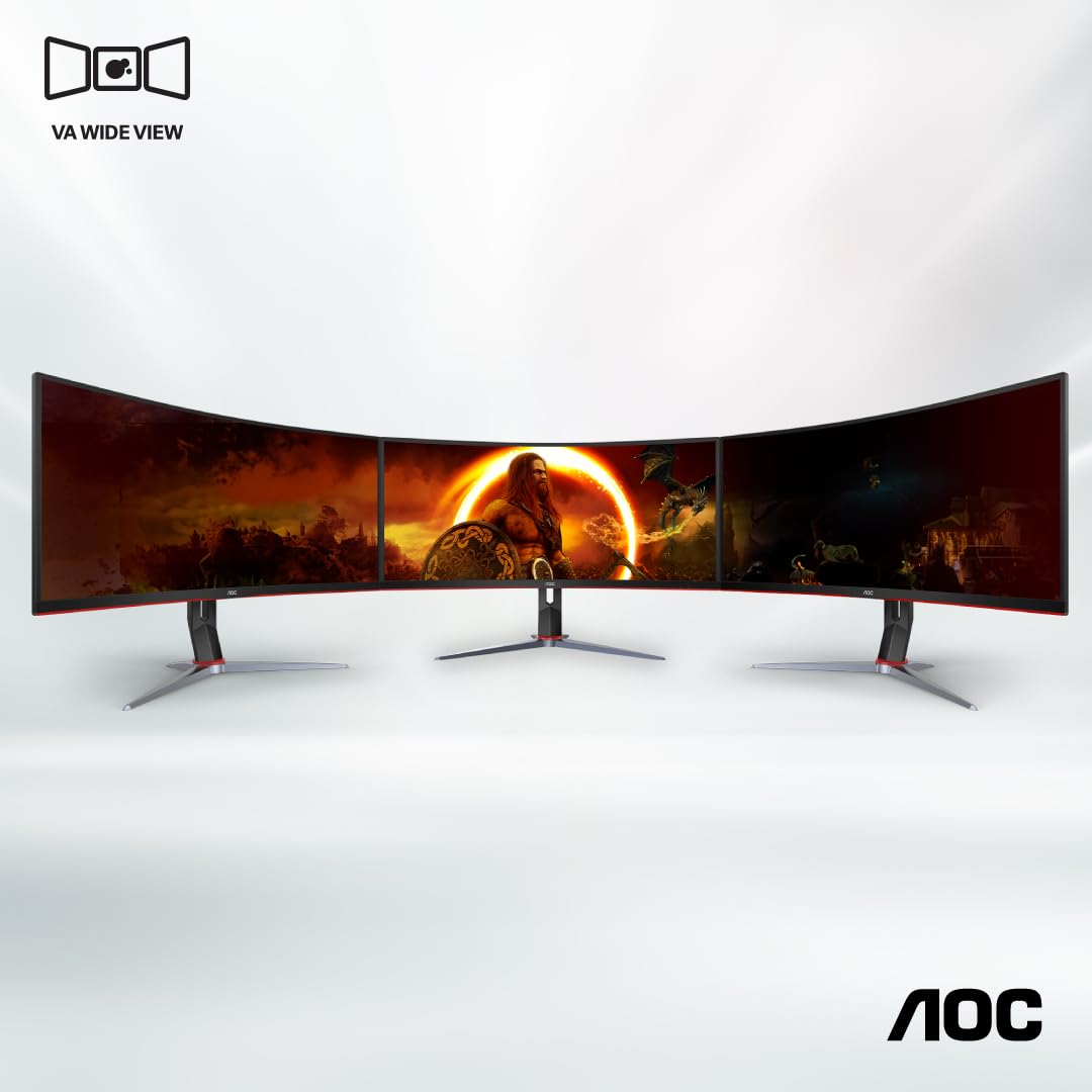 AOC CU34G2XP 34inch Ultrawide Curved WQHD Gaming Monitor - image 3