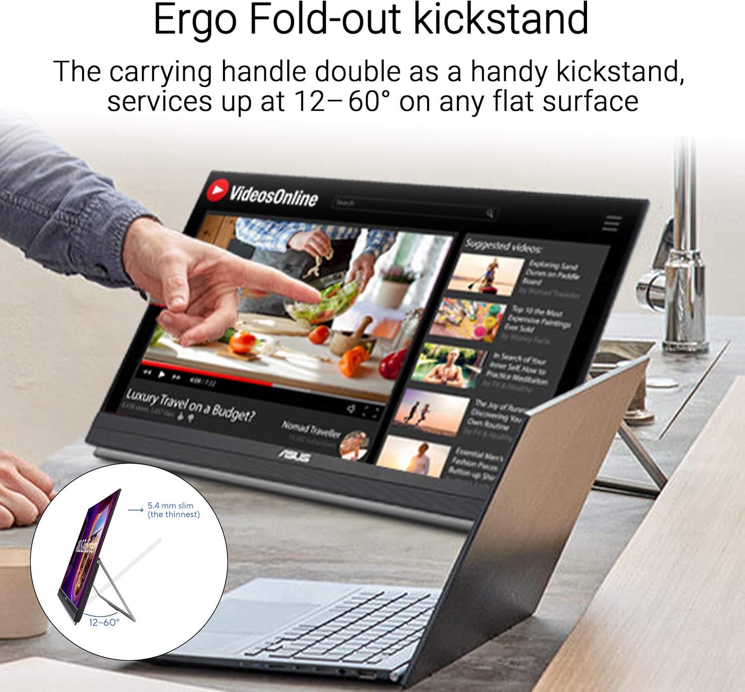 ASUS ZenScreen MB27ACF transportable monitor – 27-inch - image 3