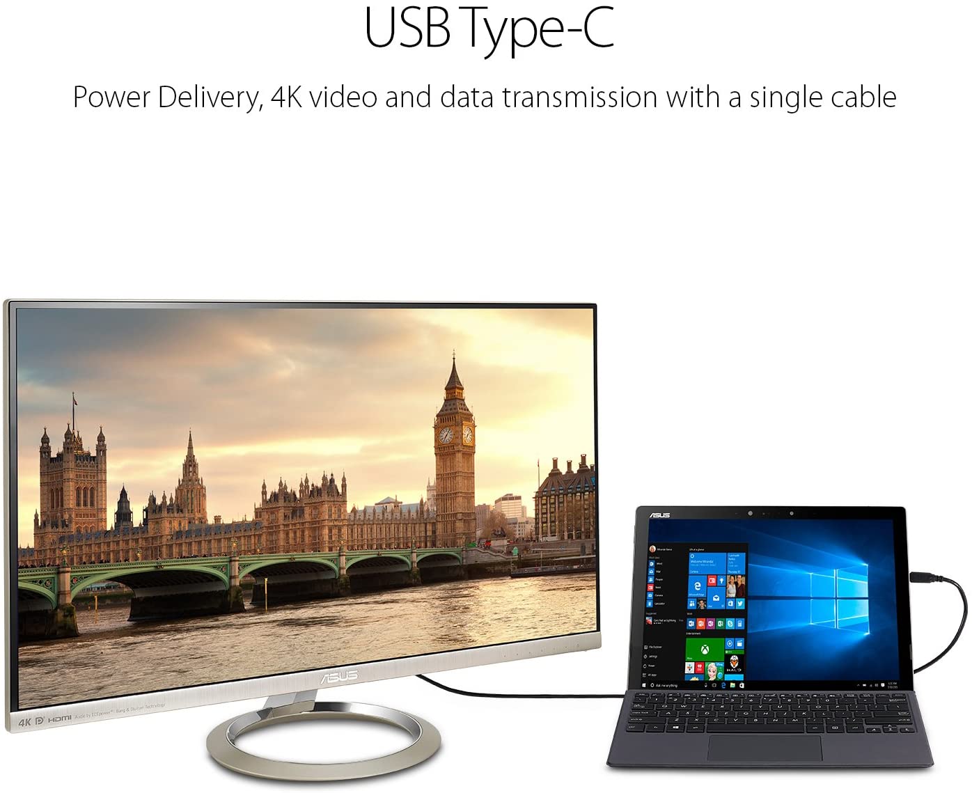 ASUS Designo MX27UCS - 27” 4K IPS Monitor with USB Type-C - image 10