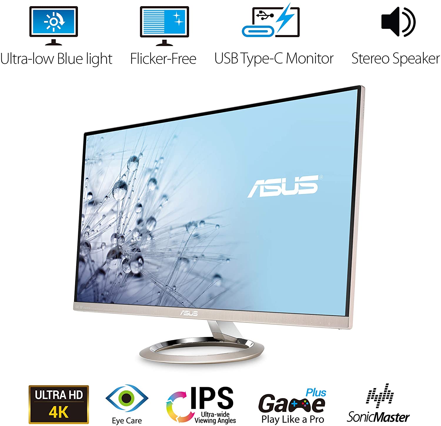 ASUS Designo MX27UCS - 27” 4K IPS Monitor with USB Type-C - image 2