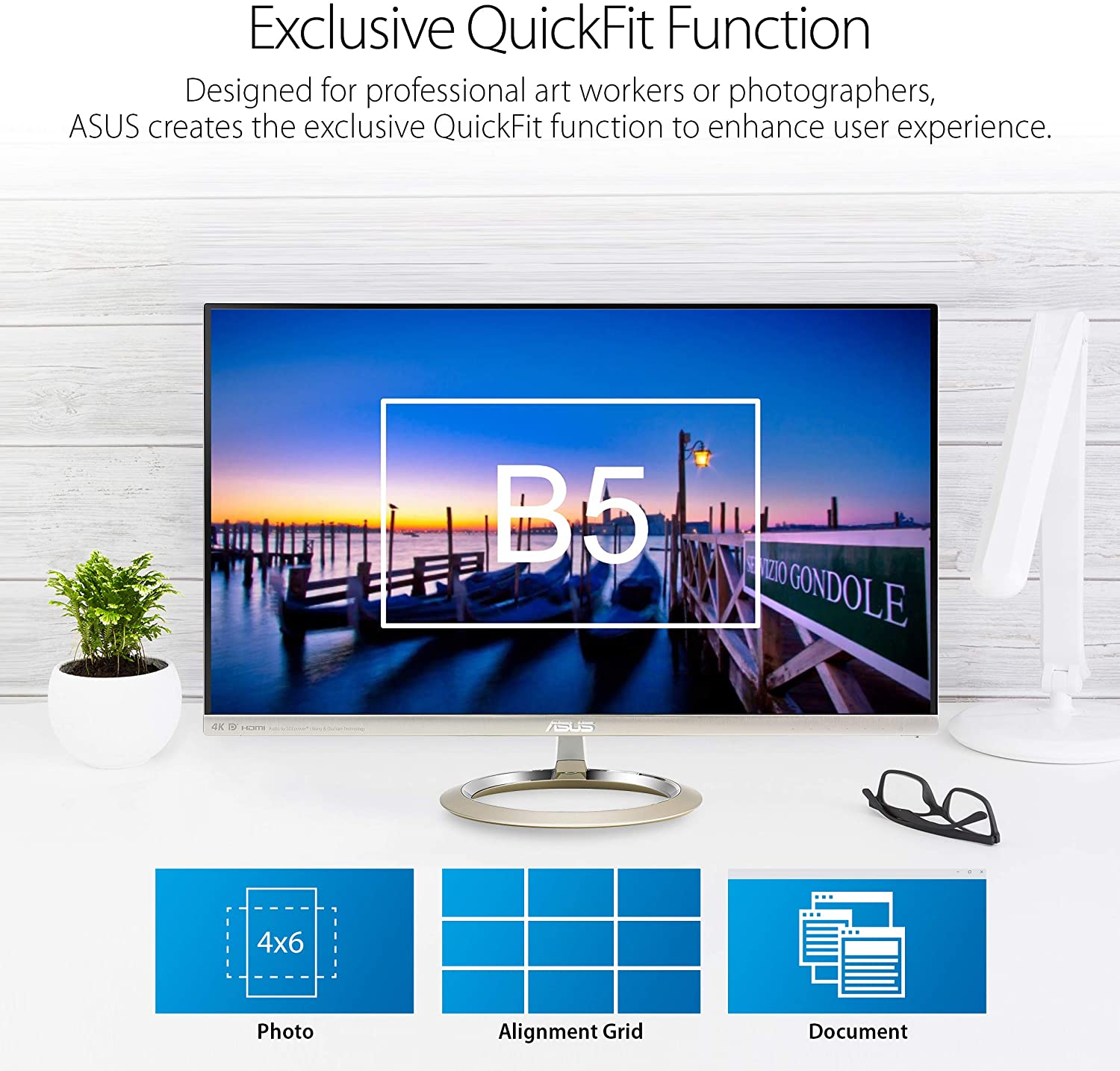 ASUS Designo MX27UCS - 27” 4K IPS Monitor with USB Type-C - image 5