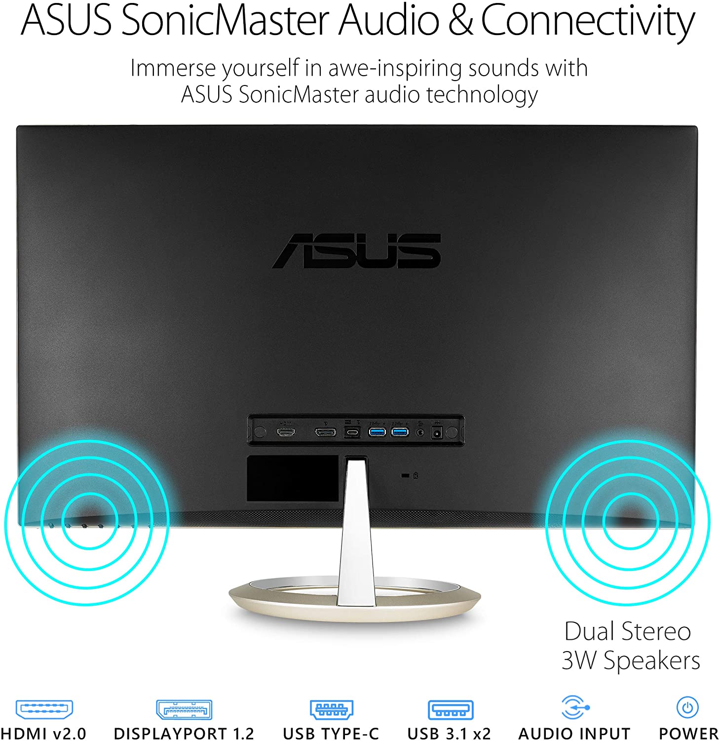 ASUS Designo MX27UCS - 27” 4K IPS Monitor with USB Type-C - image 3