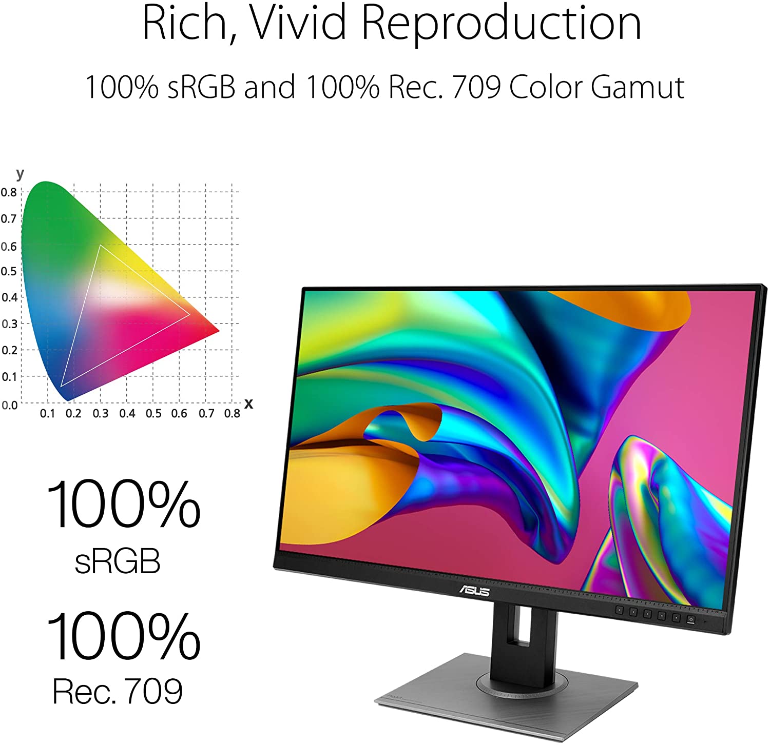 ASUS ProArt Display PA278QV IPS WQHD Professional Monitor - image 2