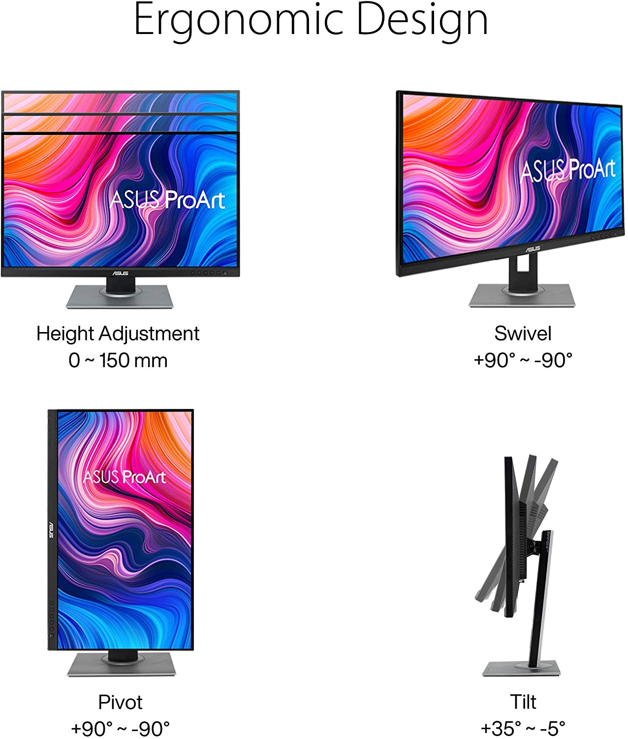 ASUS ProArt Display PA278QV IPS WQHD Professional Monitor - image 7