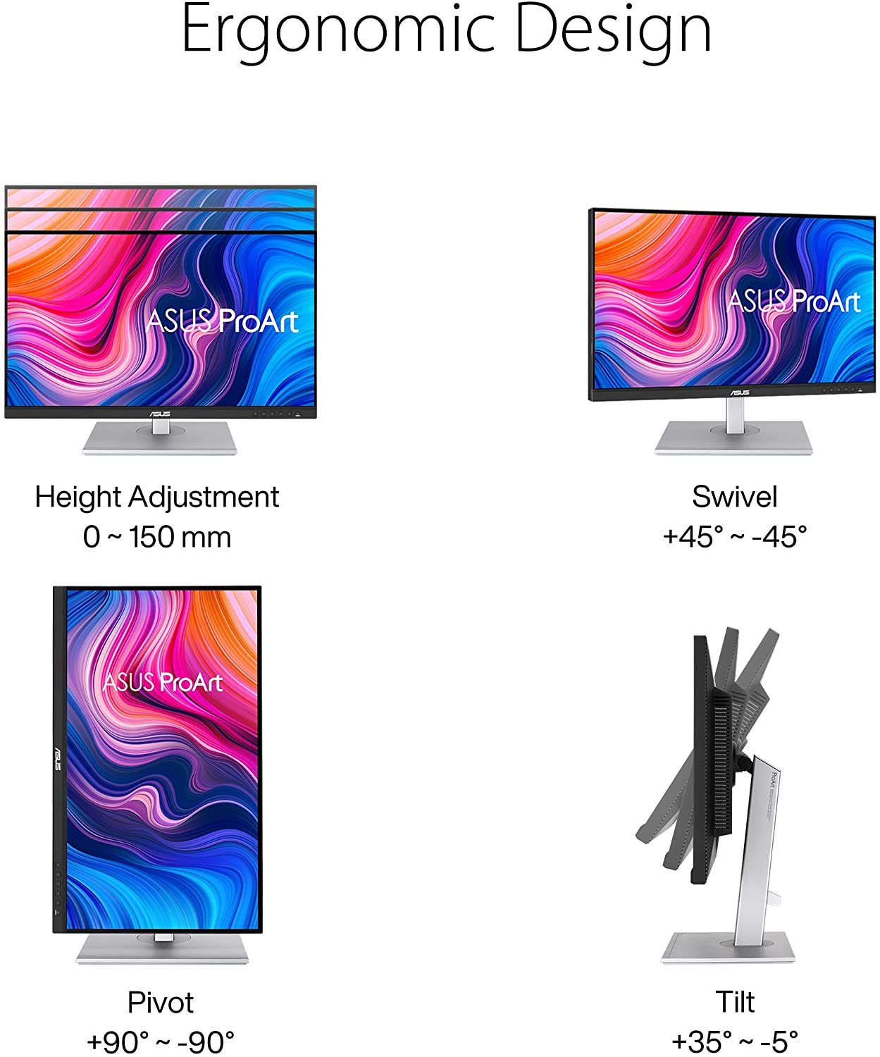 ASUS ProArt Display PA279CV 27-inch 4K IPS Professional Monitor - image 4