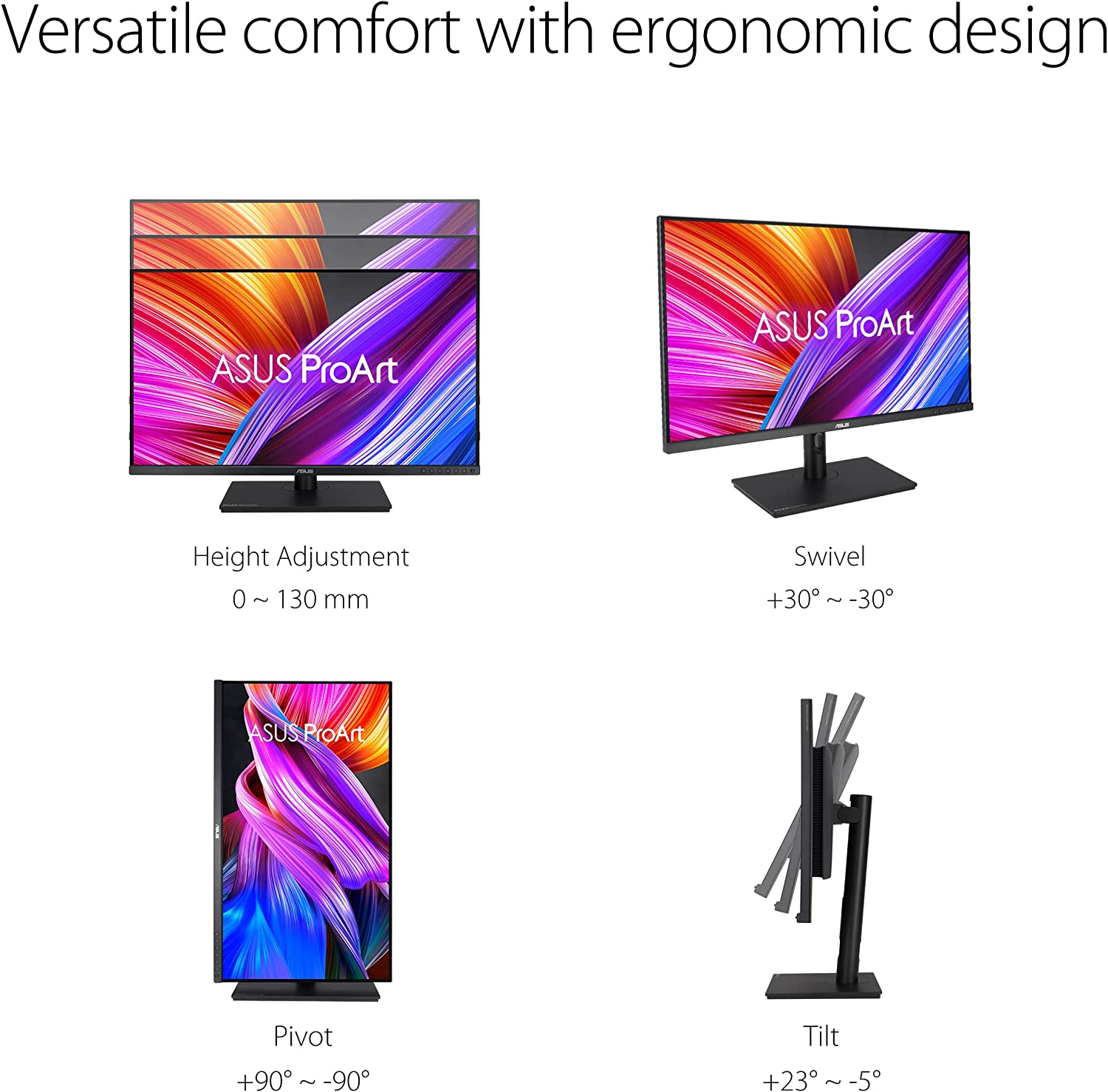 ASUS ProArt Display PA328QV 31.5-inch WQHD IPS Professional Monitor - image 6