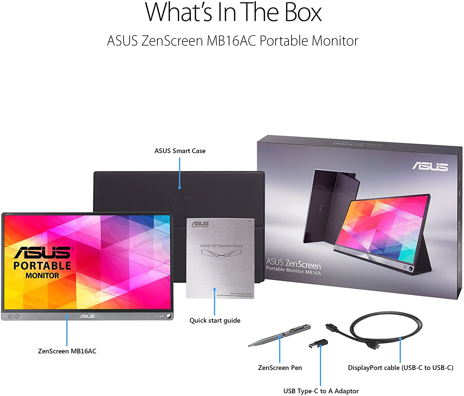 Asus Zenscreen MB16ACE 16 inch Full HD IPS Portable Monitor - image 6