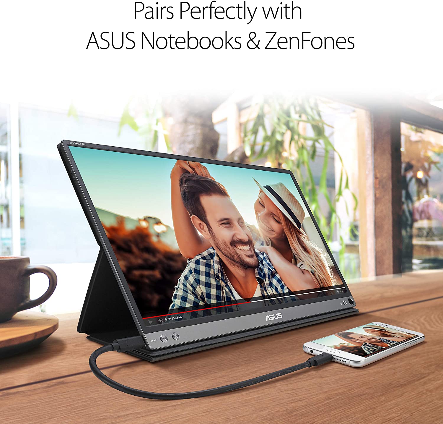 Asus Zenscreen MB16AHP 15.6 in IPS Portable Monitor with Battery - image 4
