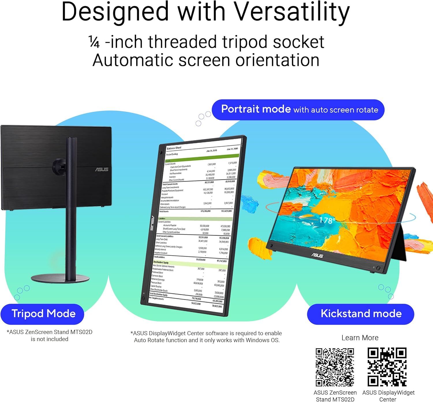 ASUS ZenScreen Touch MB16AMTR 16inch IPS Portable Monitor - image 6