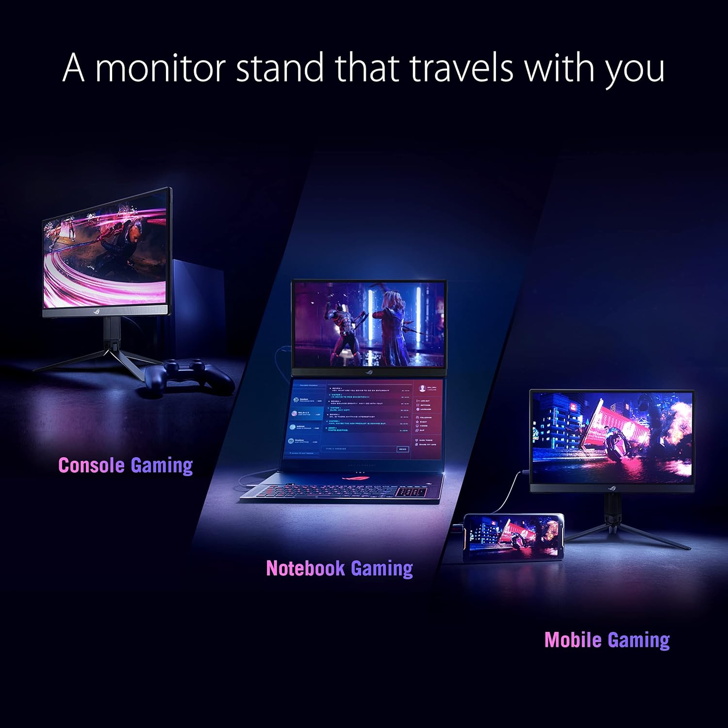 ASUS ROG Strix XG16AHP Portable 144Hz Gaming Monitor (Black) - image 2