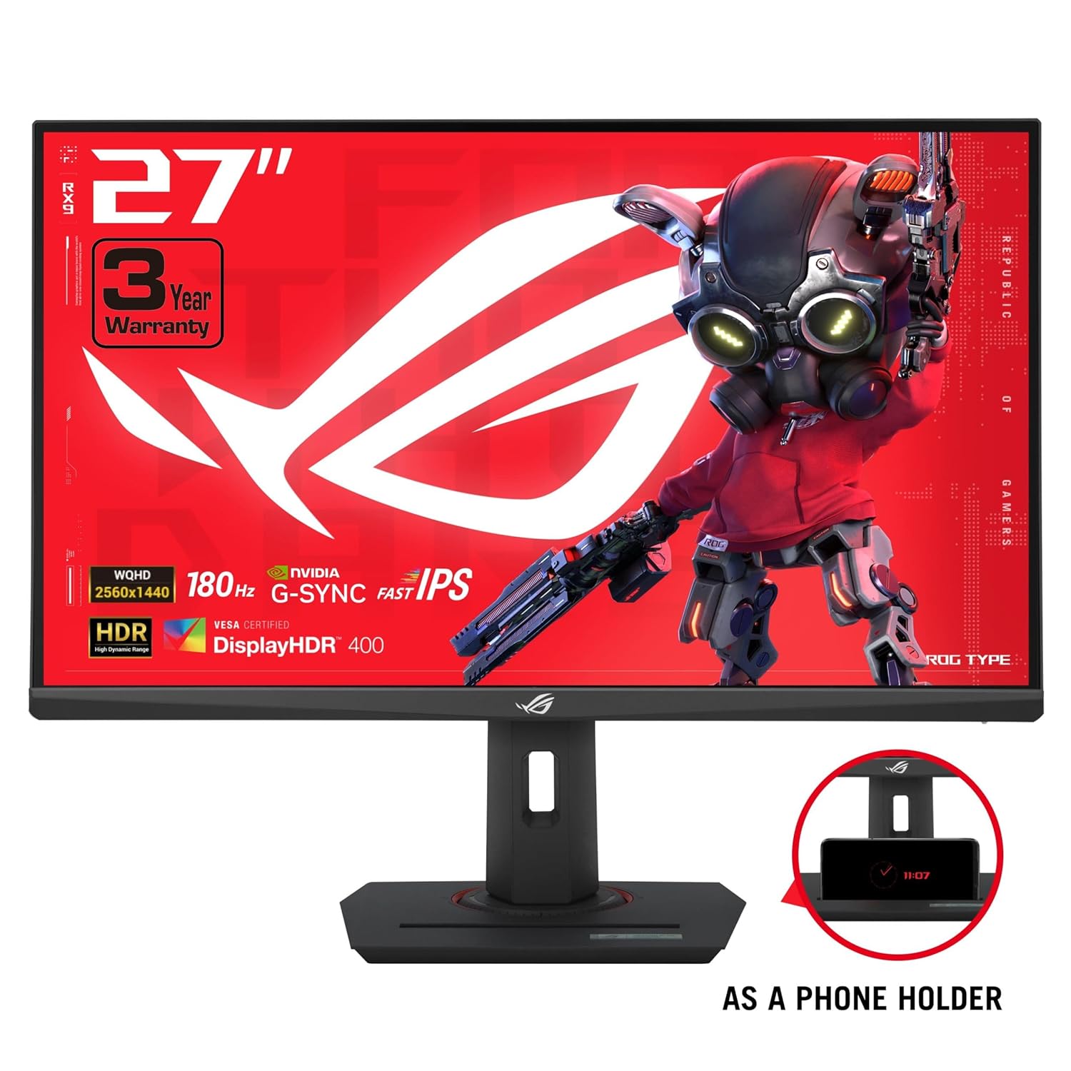 ASUS ROG Strix XG27ACS USB Type-C Gaming Monitor - image 2