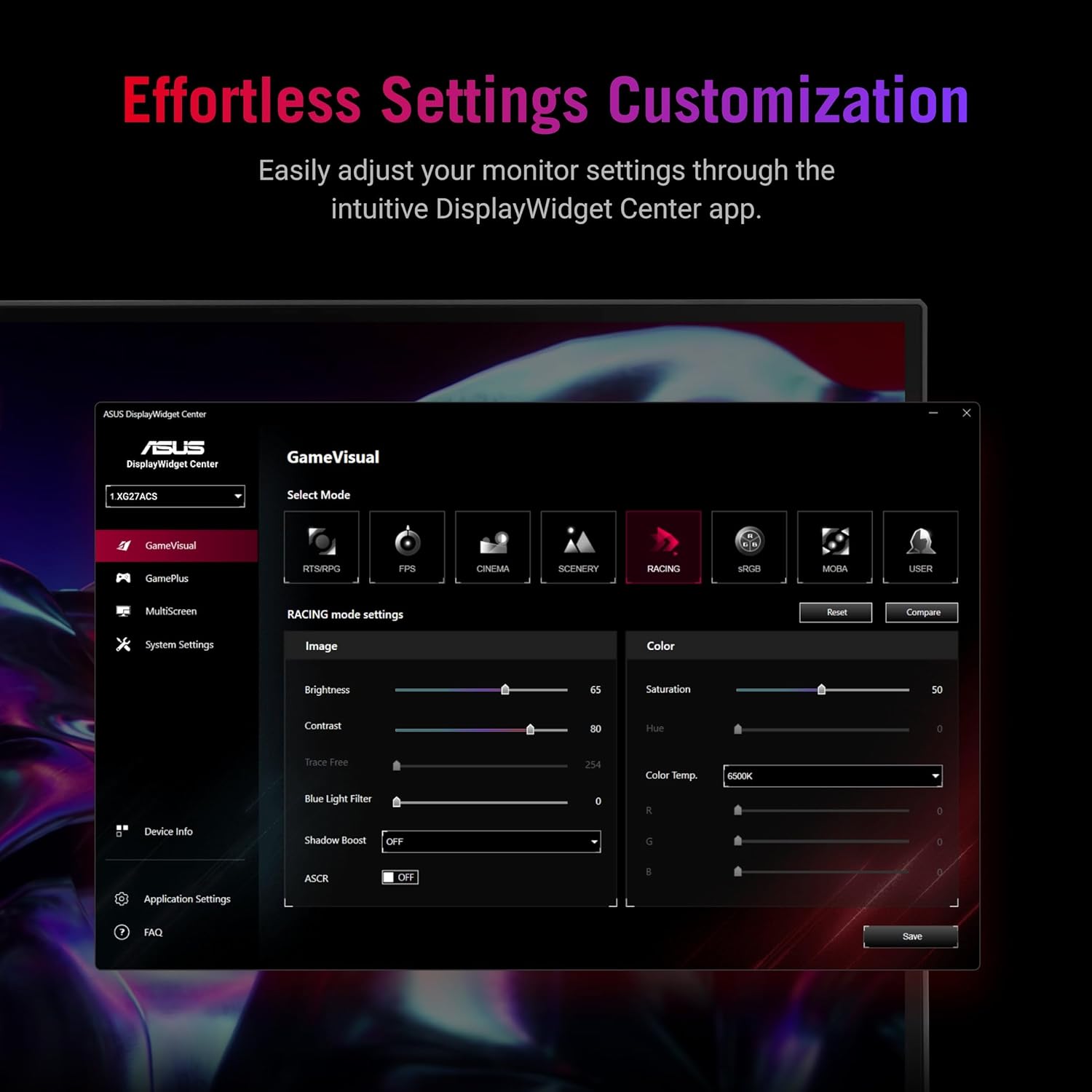 ASUS ROG Strix XG27ACS USB Type-C Gaming Monitor - image 8