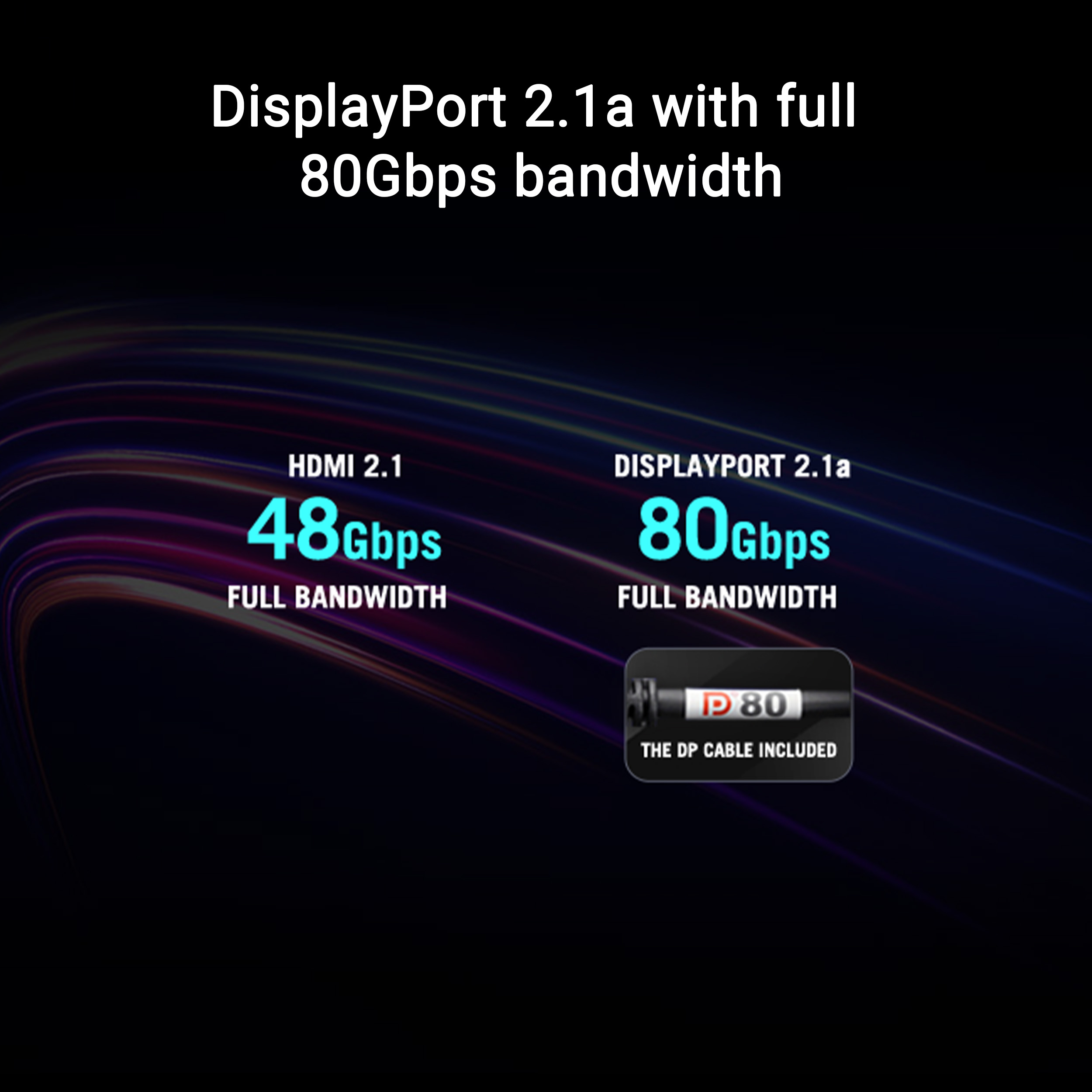 ASUS ROG Swift OLED PG27AQWP-W 27-inch QHD Tandem OLED Dual-Mode Gaming Monitor - image 7