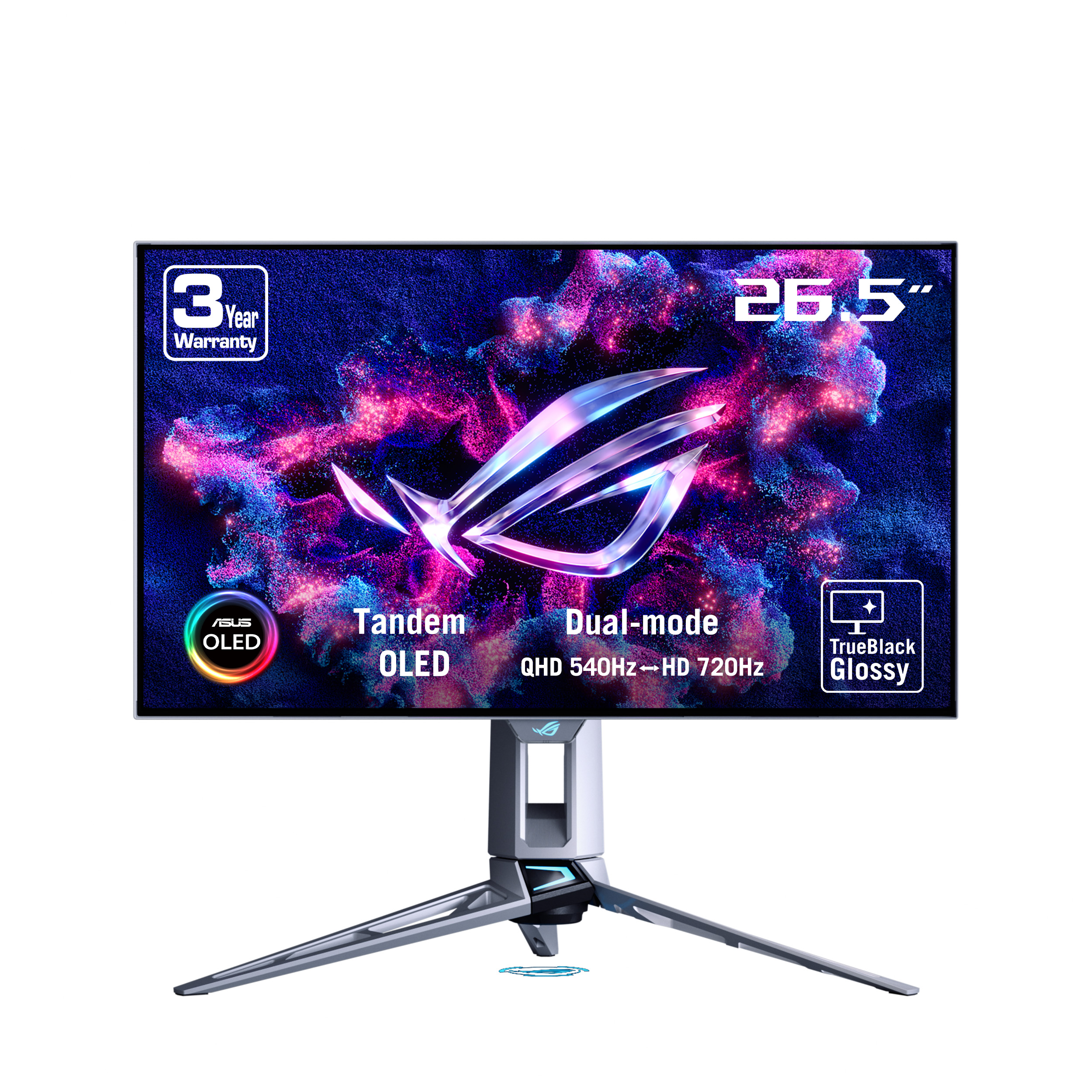ASUS ROG Swift OLED PG27AQWP-W 27-inch QHD Tandem OLED Dual-Mode Gaming Monitor - image 8