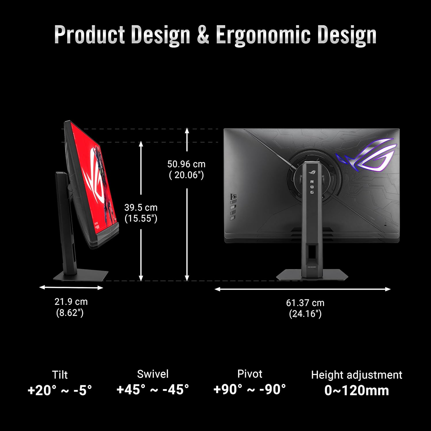 ASUS ROG Strix 5K XG27JCG 27-inch 5120x2880 180Hz Gaming Monitor - image 7