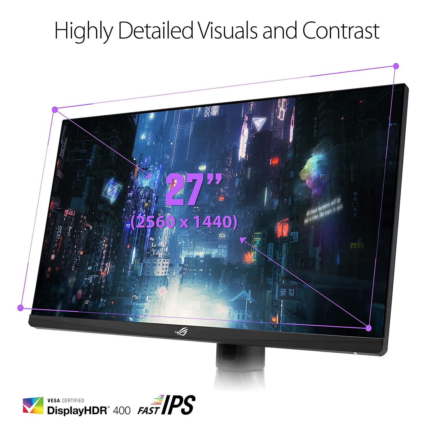 Asus Rog Strix XG27AQM Gaming Monitor 270Hz - image 3