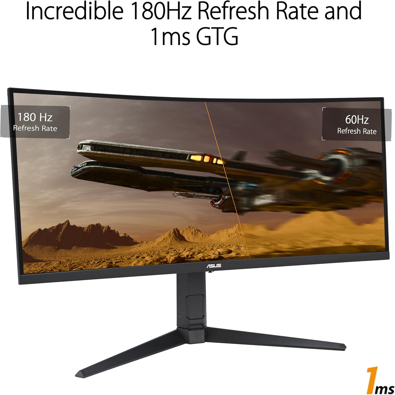 ASUS TUF Gaming VG34VQL3A QHD 165Hz FreeSync Curved Monitor - image 3