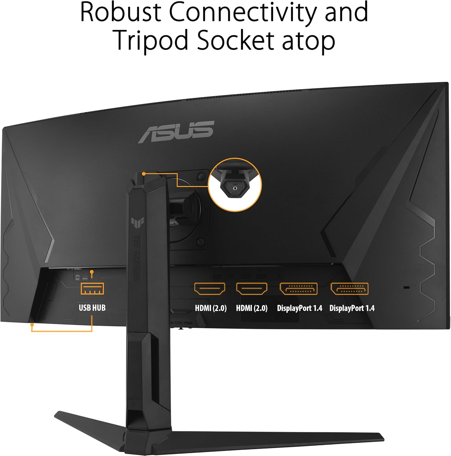 ASUS TUF Gaming VG34VQL3A QHD 165Hz FreeSync Curved Monitor - image 6