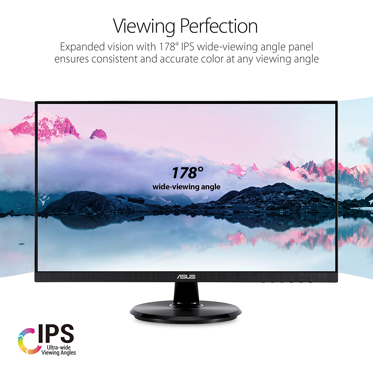 ASUS VA24DQ 23.8 inch, Full HD, IPS, FreeSync Eye Care Monitor - image 3