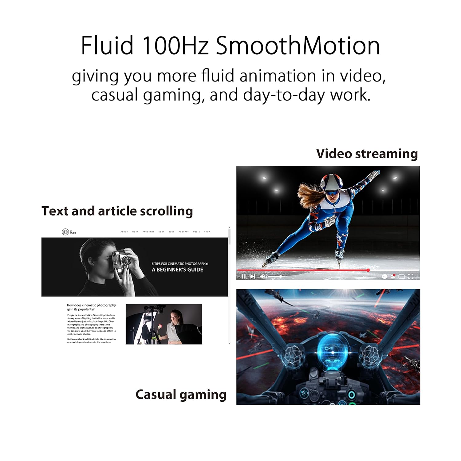ASUS VA24EHF 24-inch IPS Full HD 100Hz Gaming Monitor - image 3