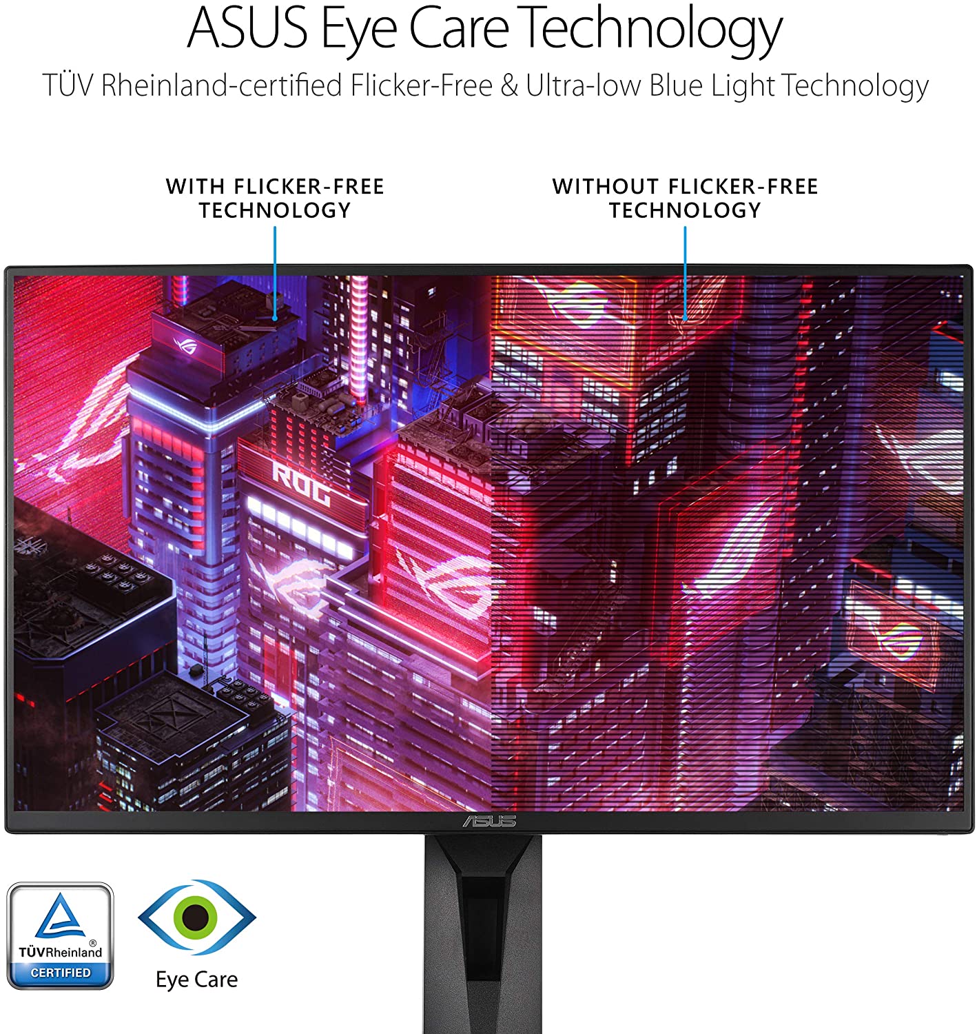 ASUS VG258QR 24.5-inch Full HD 165Hz G-SYNC Compatible Gaming Monitor - image 5