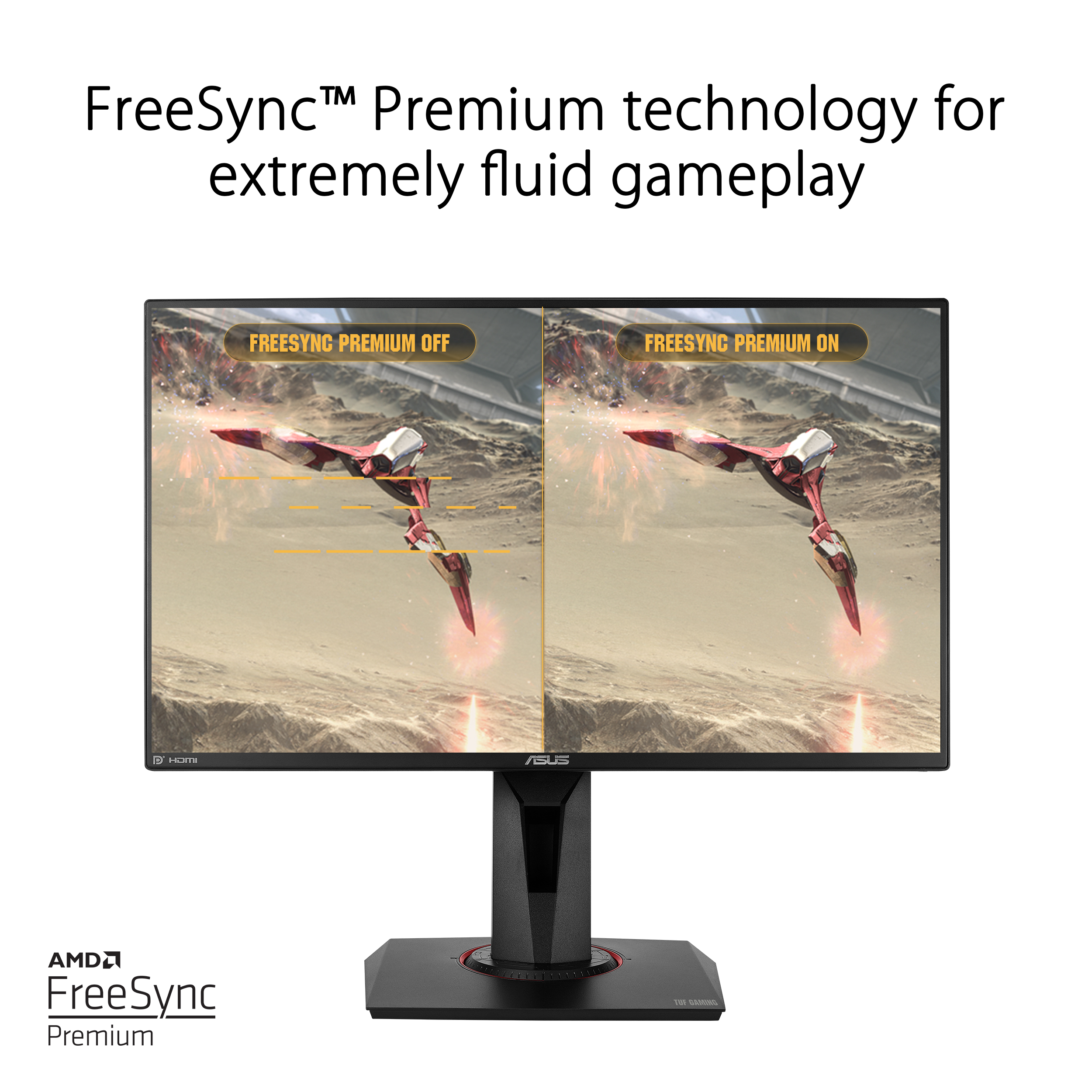 ASUS TUF Gaming VG259QR IPS 165Hz 1ms G-SYNC Monitor - image 3