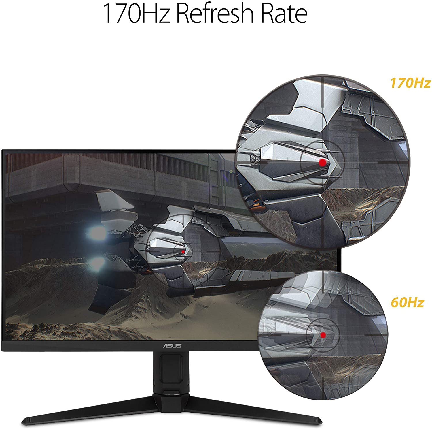 ASUS TUF Gaming VG27AQL1A IPS 170Hz 1ms G-SYNC WQHD Monitor - image 3