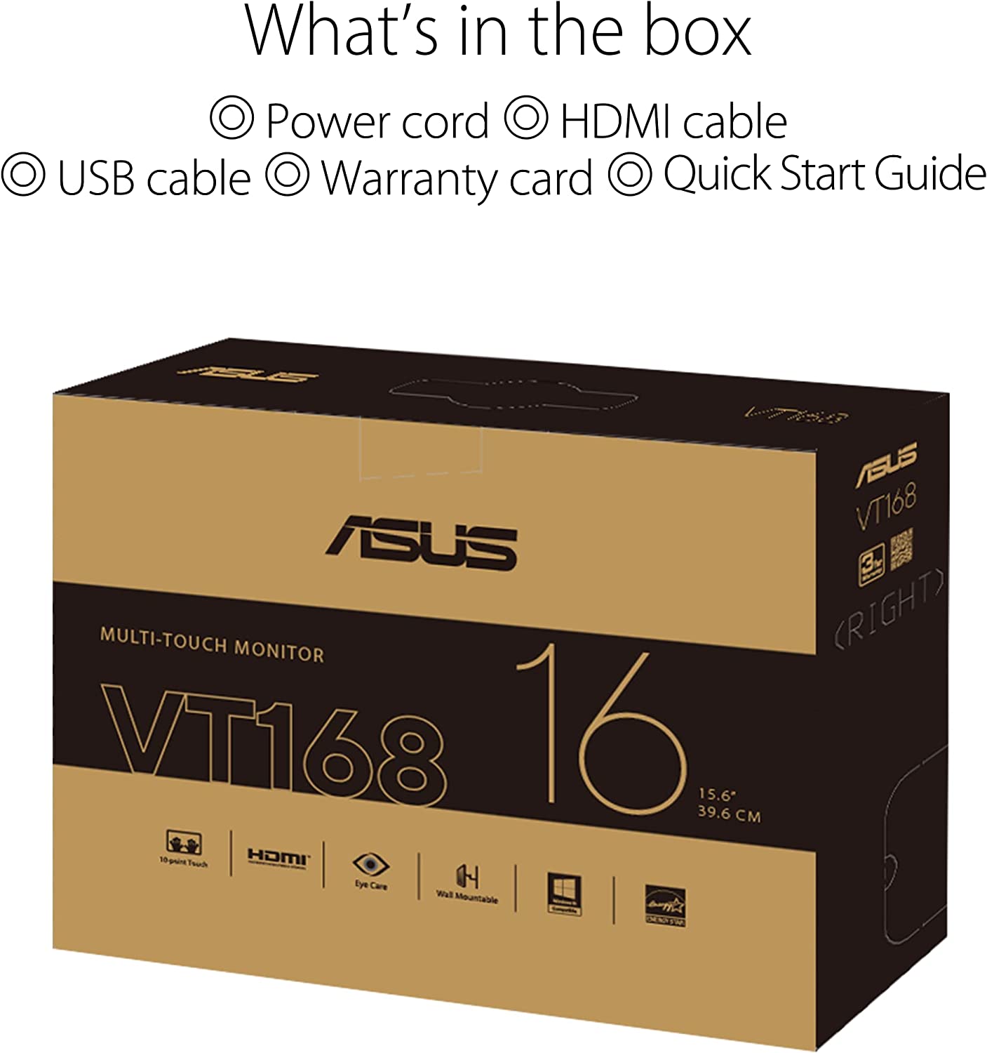 Asus VT168HR 16 Inch Touchscreen Monitor - image 7