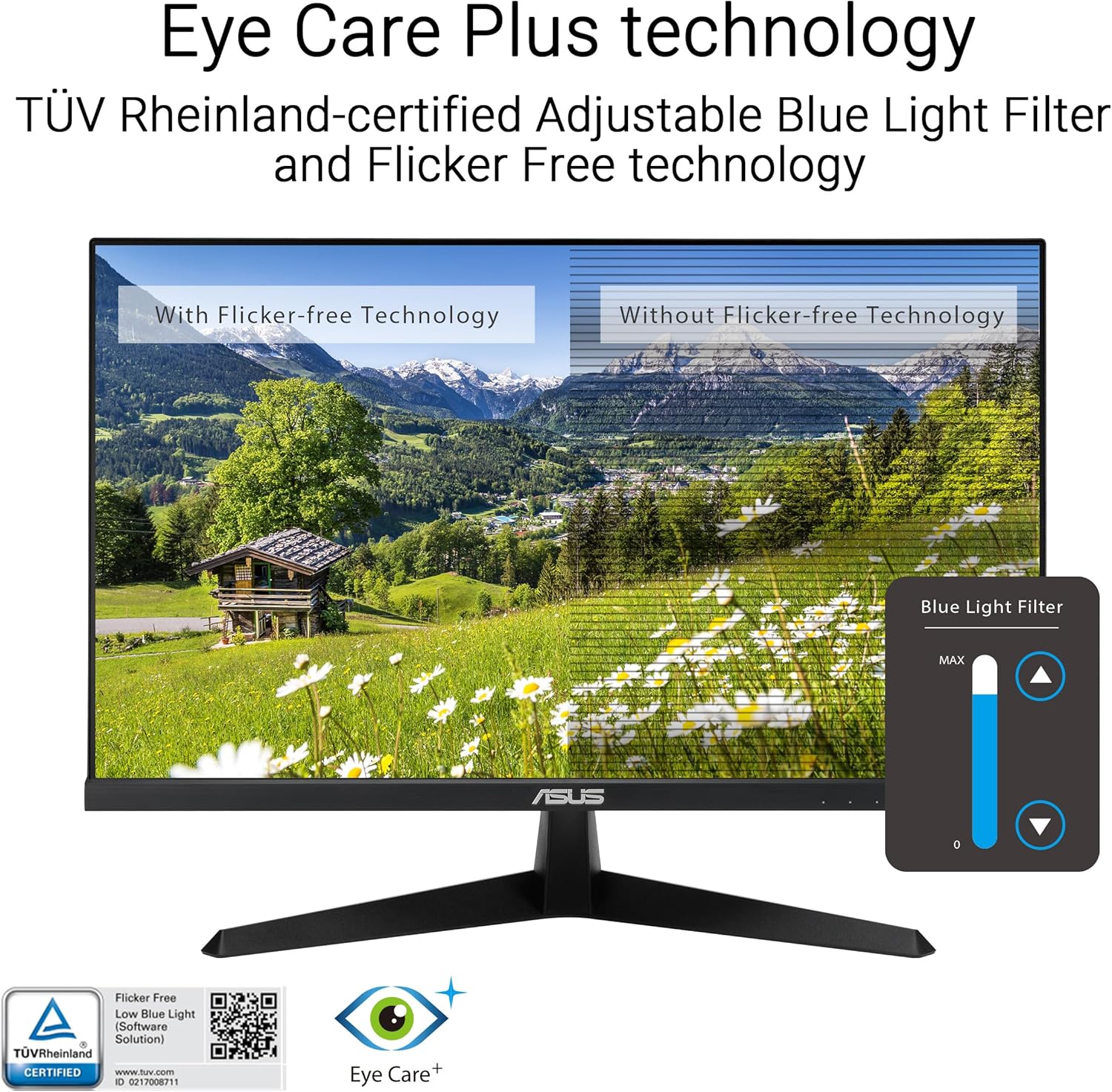 ASUS VY279HGR 27inch Eye Care Gaming Monitor - image 4